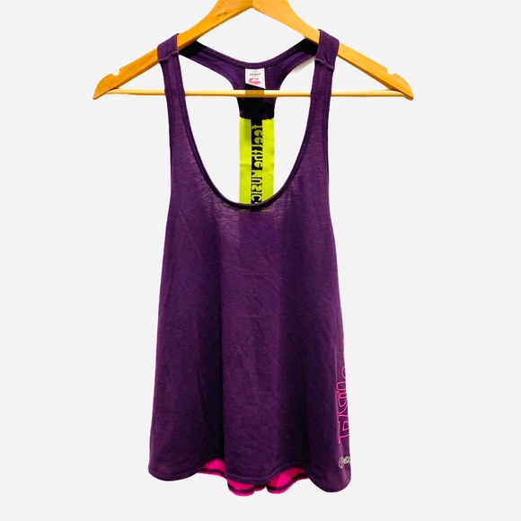 Zumba Fitness Tops - ZUMBA Purple Workout Athletic Tank Top